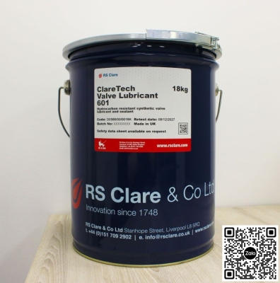 Chất làm kín RS Clare 601 Valve Lubricant 18kg