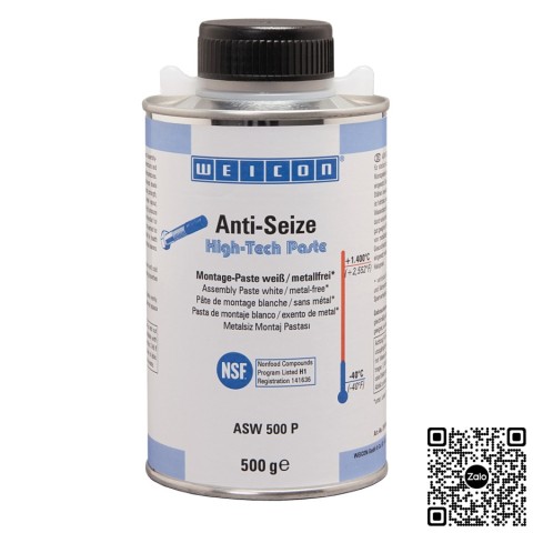 Mỡ bôi trơn Weicon ASW 500P Anti-Seize Paste 500g