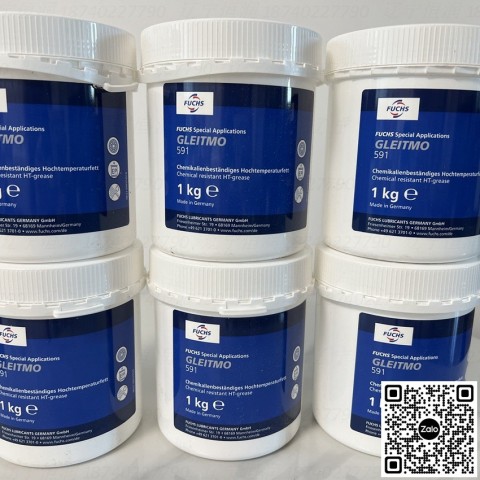 Mỡ  Fuchs Gleitmo 591 Chemical Resistant HT-Grease 1kg