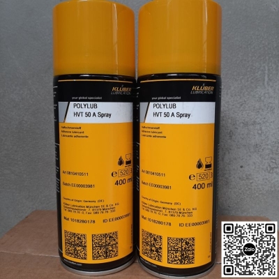 Chất bôi trơn Kluber Polylub HVT 50A Spray 400ml