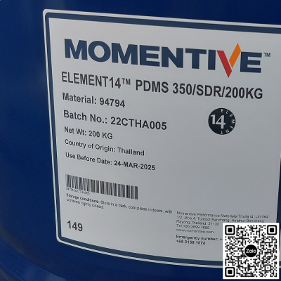 Dầu silicone Momentive Element 14 PDMS 350/SDR/200kg